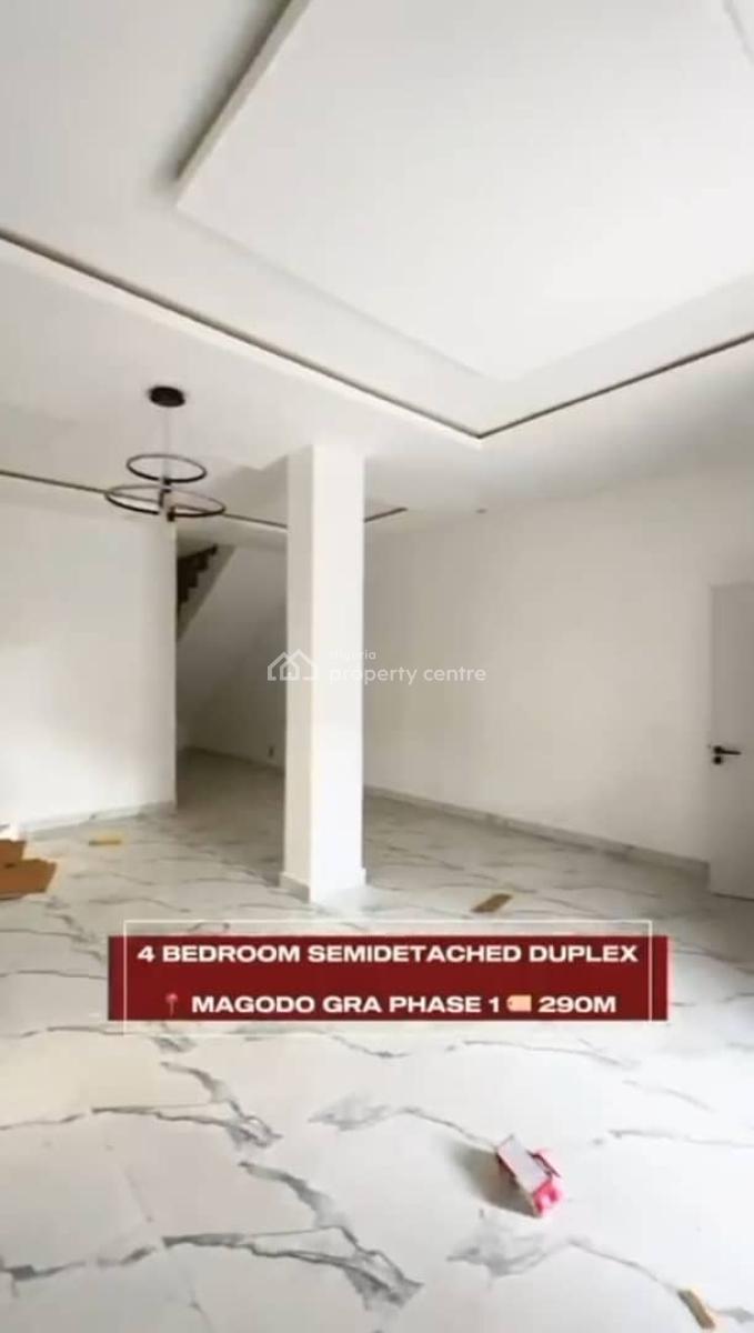 Newly Built Luxury 4 Bedroom Semi Detached Duplex, Gra Phase 1, Magodo, Lagos, Semi-detached Duplex for Sale
