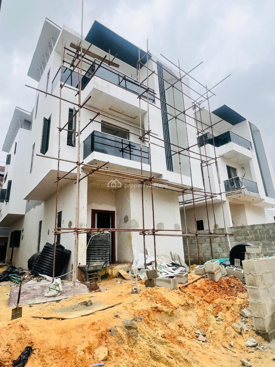 Stunning 5 Bedroom Detached Duplex Plus Pool  Elevator and Cinema, Ikeja Gra, Ikeja, Lagos, Terraced Duplex for Sale