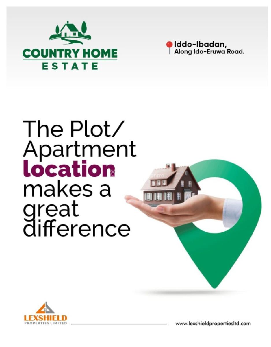 Land with Instant Allocation Under 5 Million in Ibadan, Country Home Estate, Ido-eruwa Road, Iddo, Ibadan, Oyo, Mixed-use Land for Sale