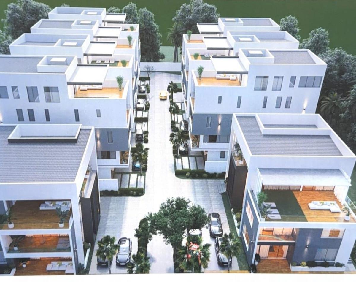 Off Plan Luxury 6 Bedroom House with 2 Rooms Boys (servant) Quarters, Banana Island, Ikoyi, Lagos, Detached Duplex for Sale