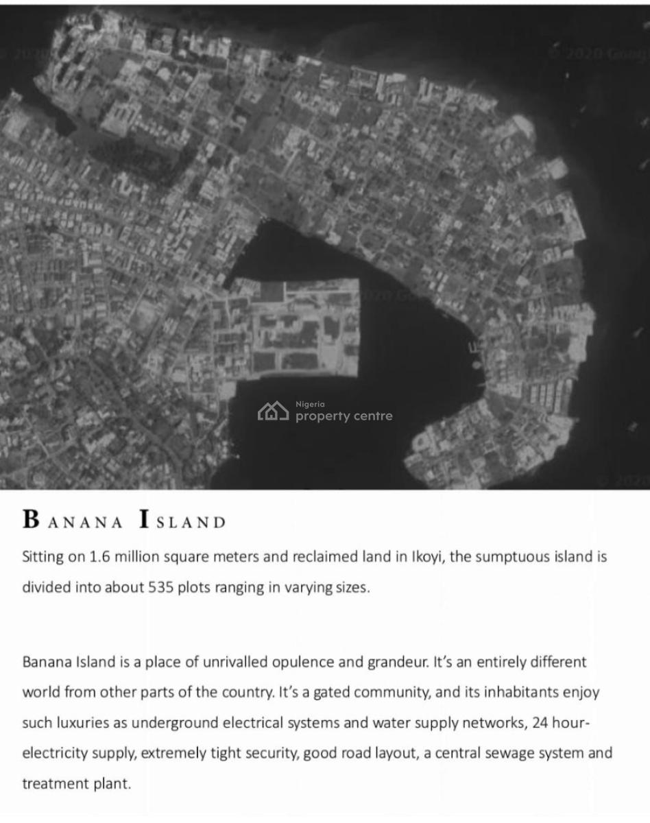 Off Plan Luxury 6 Bedroom House with 2 Rooms Boys (servant) Quarters, Banana Island, Ikoyi, Lagos, Detached Duplex for Sale