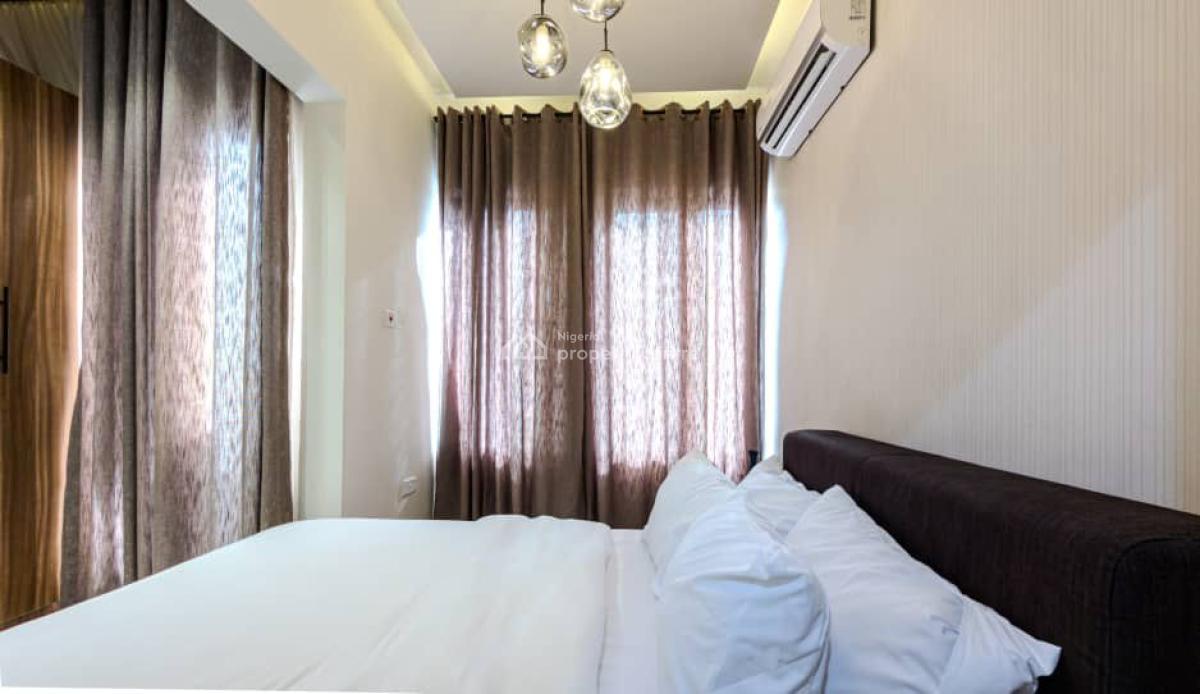 Furnished 1-bedroom Apartment with Pool & Waterfront View, Oniru, Victoria Island (vi), Lagos, Flat / Apartment for Rent