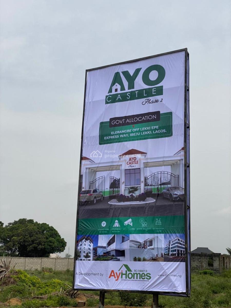Ayo Castle -- Phase 2 C of O Discount Promo, Ibeju-lekki, Ibeju Lekki, Lagos, Residential Land for Sale