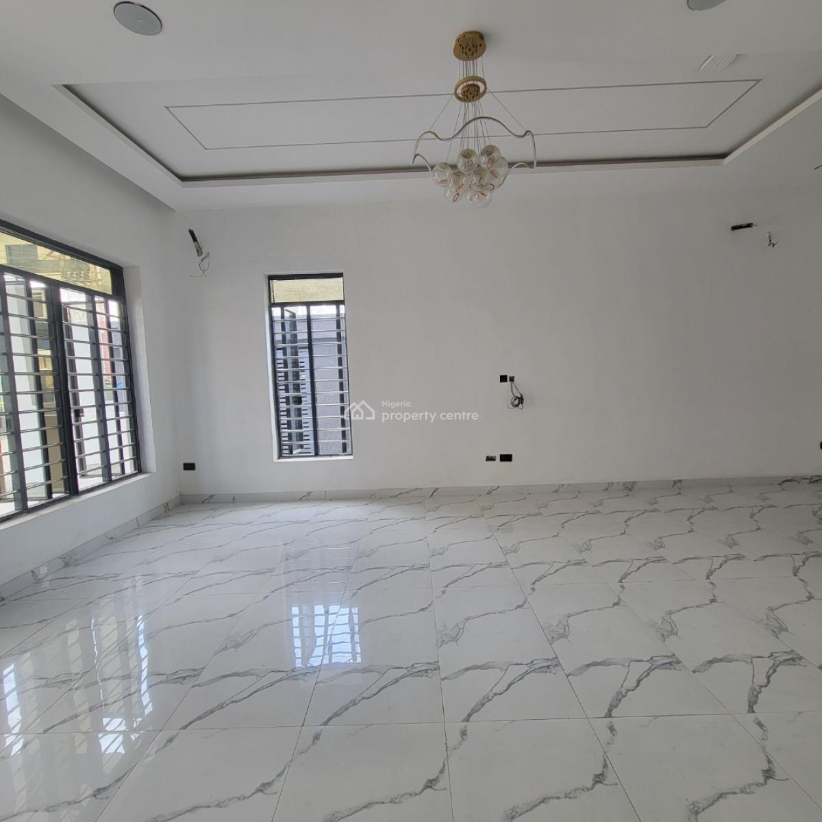 Exquisite 5 Bedroom Duplex with a Bq and a Pool, Osapa, Lekki, Lagos, Detached Duplex for Sale