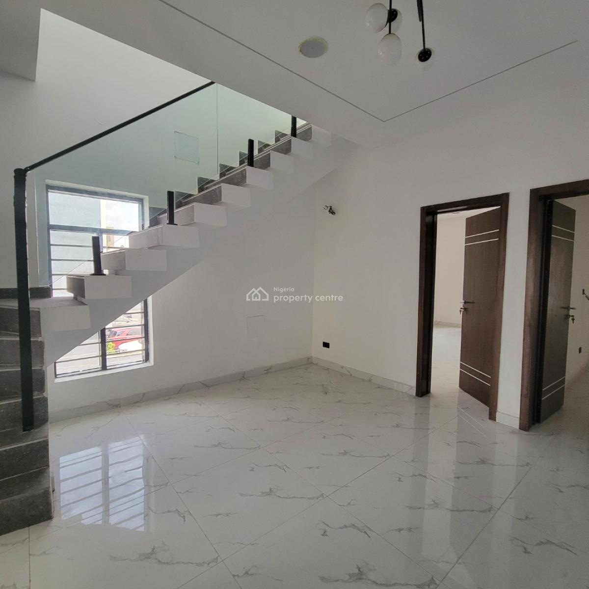 Exquisite 5 Bedroom Duplex with a Bq and a Pool, Osapa, Lekki, Lagos, Detached Duplex for Sale