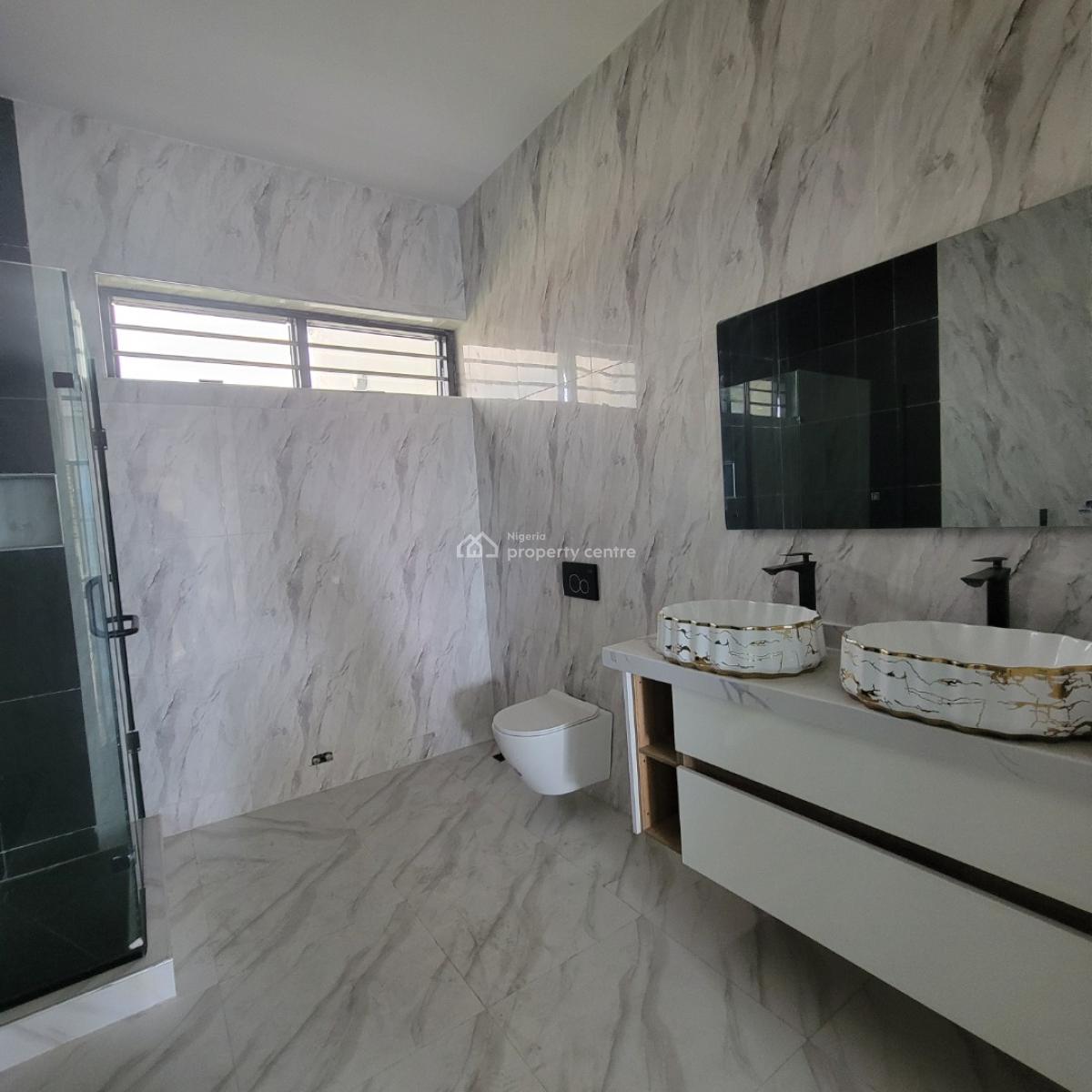 Exquisite 5 Bedroom Duplex with a Bq and a Pool, Osapa, Lekki, Lagos, Detached Duplex for Sale