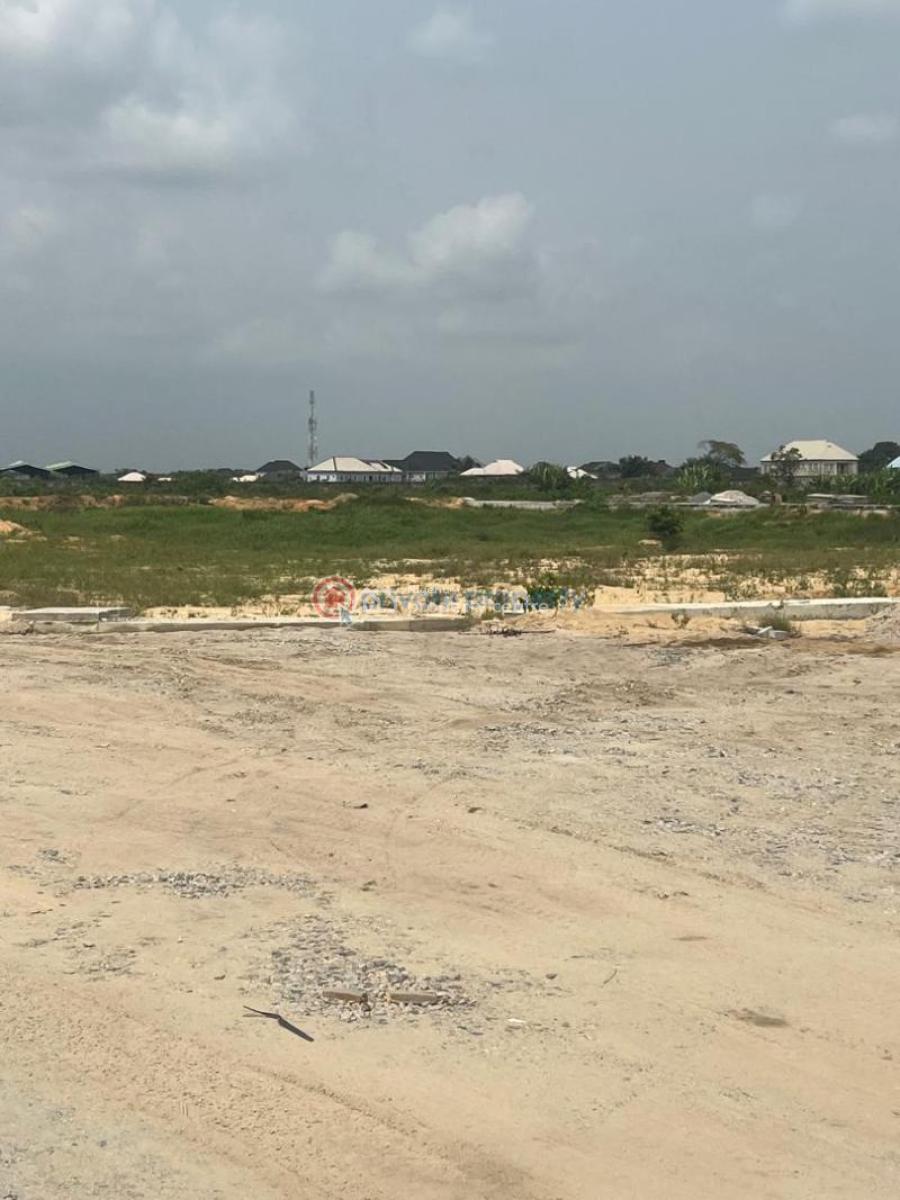 Hot 1300sqm Land Sandfilled and Fenced Facing The Express, Lekki Epe Express Way, Awoyaya, Ibeju Lekki, Lagos, Commercial Land for Rent