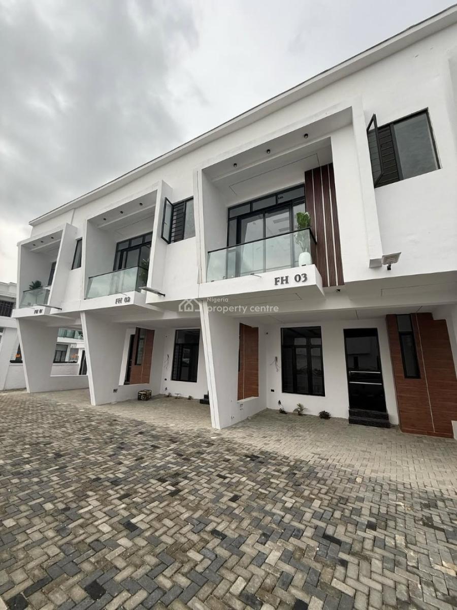 Newly Built 3 & 4 Bedroom Duplex with Bq 3- 4 Bed-, Ikota Gra, Ikota, Lekki, Lagos, Terraced Duplex for Sale