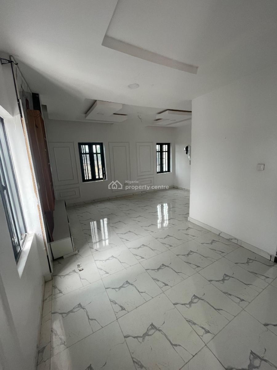 Spacious 2 Bedroom Flat Upstairs, Silverland Estate, Sangotedo, Ajah, Lagos, Flat / Apartment for Rent