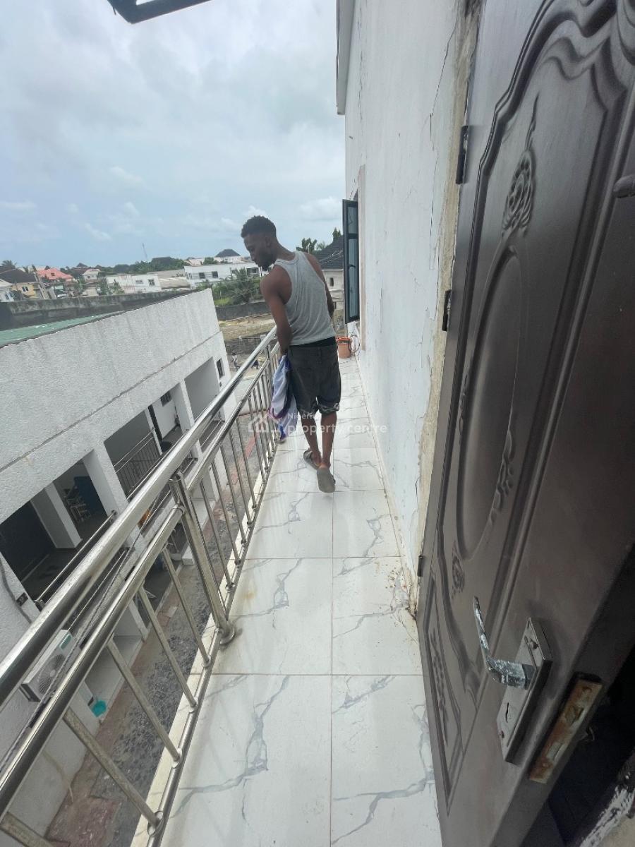 Spacious 2 Bedroom Flat Upstairs, Silverland Estate, Sangotedo, Ajah, Lagos, Flat / Apartment for Rent