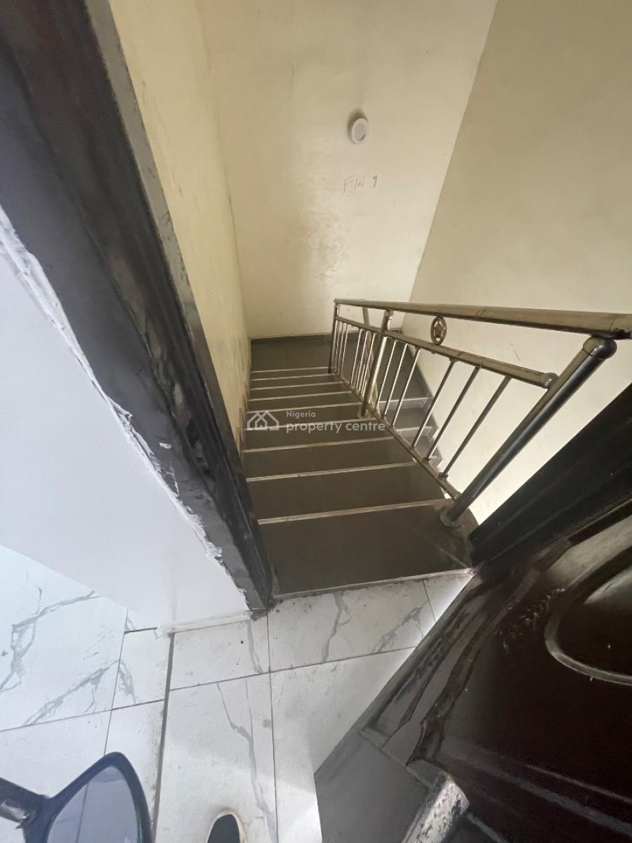 Spacious 2 Bedroom Flat Upstairs, Silverland Estate, Sangotedo, Ajah, Lagos, Flat / Apartment for Rent