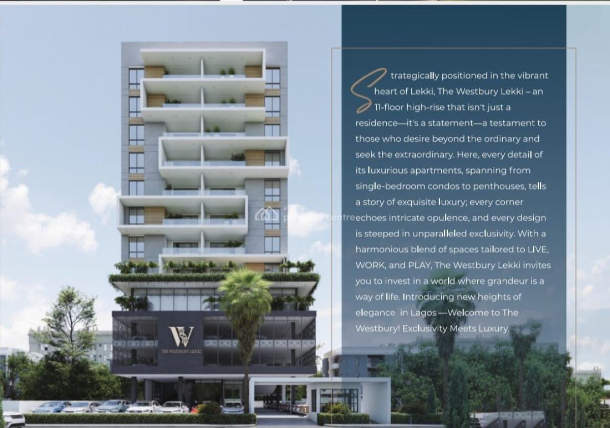 Off Plan Luxury 1, 2, 3, 4 Bedroom and Maisonnettes, Lekki Phase 1, Lekki Phase 1, Lekki, Lagos, Flat / Apartment for Sale