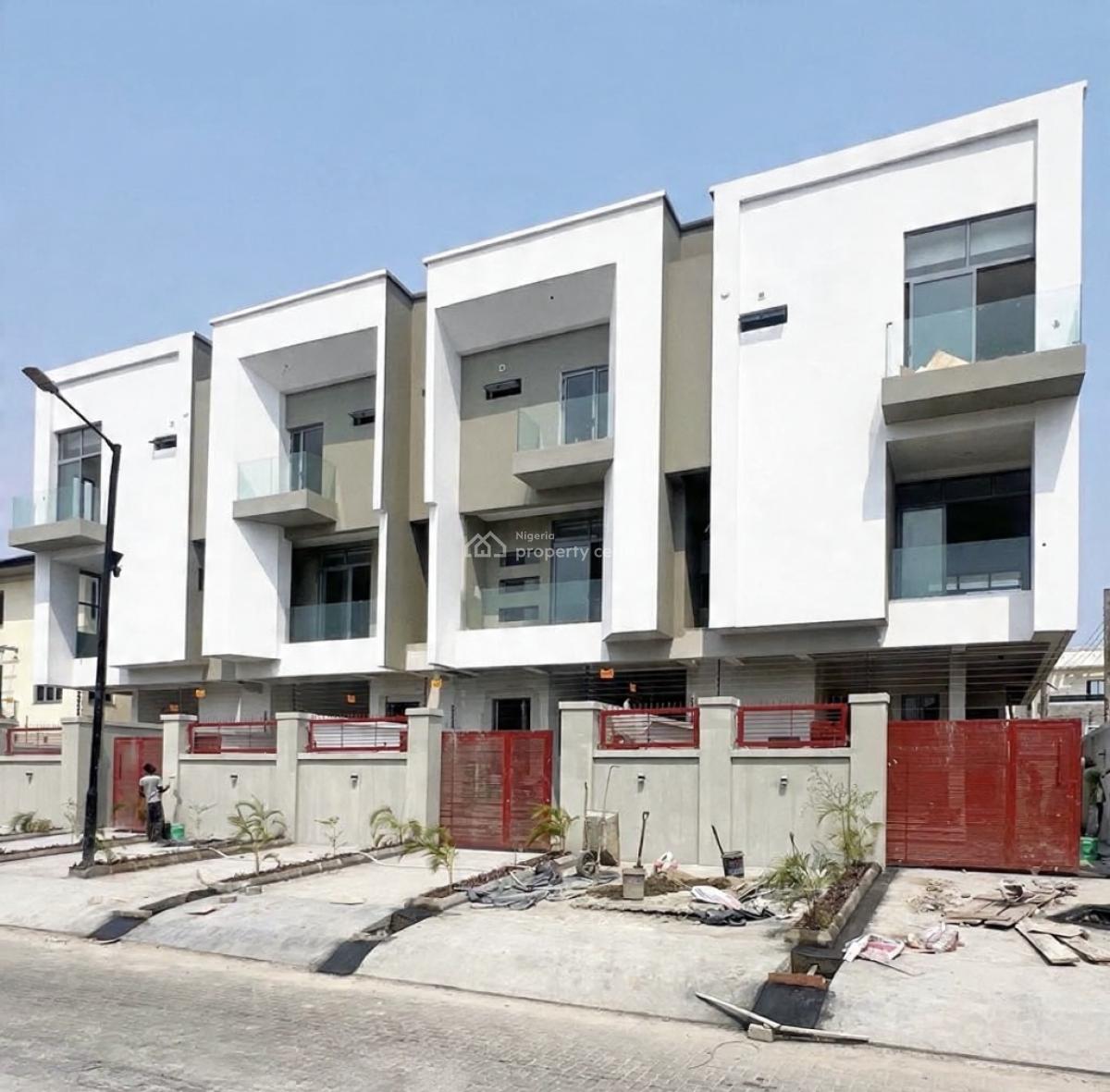 Lovely 4 Bedroom Semi Detached Duplex with Swimming Pool and Bq, Lekki Phase 1, Lekki, Lagos, Semi-detached Duplex for Sale