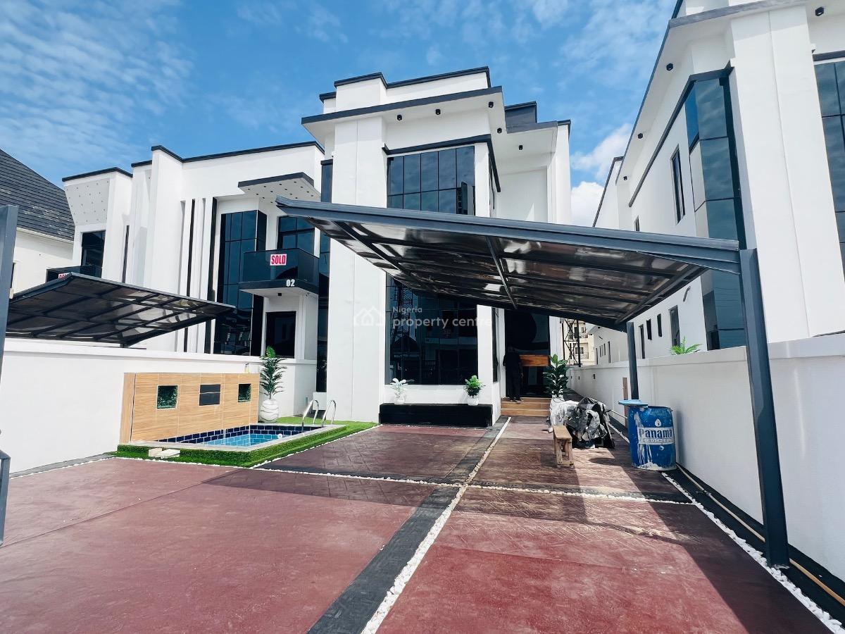 5 Bedroom Detached Duplex with Bq, Orchid Road, Lekki, Lagos, Detached Duplex for Sale