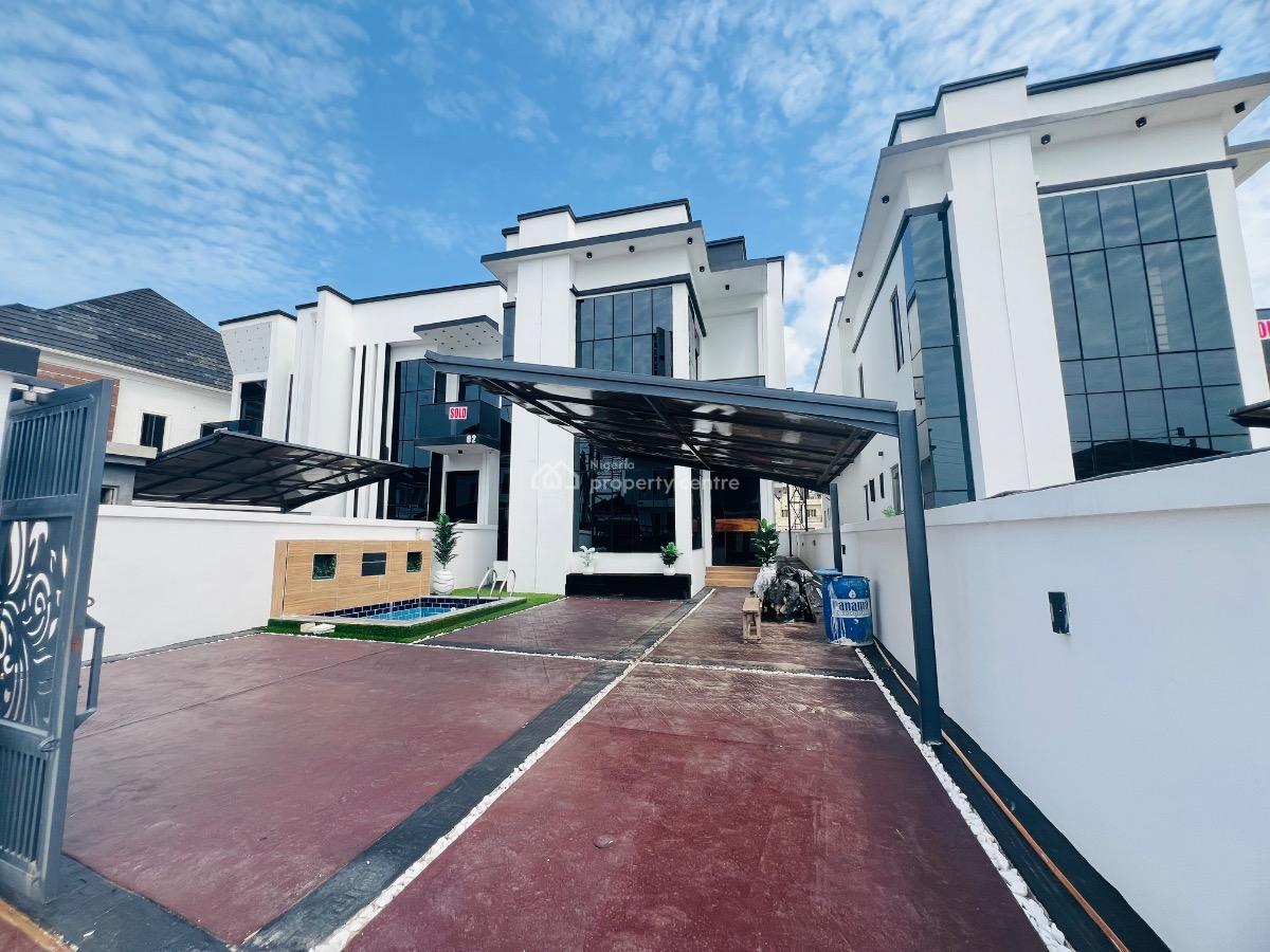 5 Bedroom Detached Duplex with Bq, Orchid Road, Lekki, Lagos, Detached Duplex for Sale