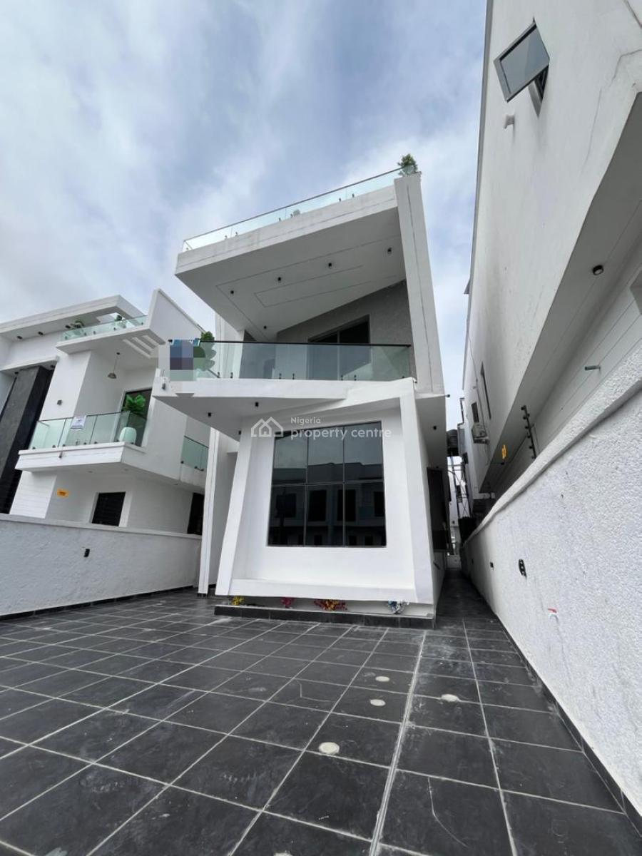 Neatly Built 5bedroom Fully Detached  Duplex with Pool and Bq, Ajah, Lagos, Detached Duplex for Sale