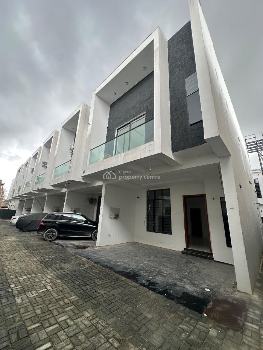 *nicely Built 4 Bedroom Semi Detached Duplex with Bq*, Ikota,lekki, Ikota, Lekki, Lagos, Semi-detached Duplex for Sale