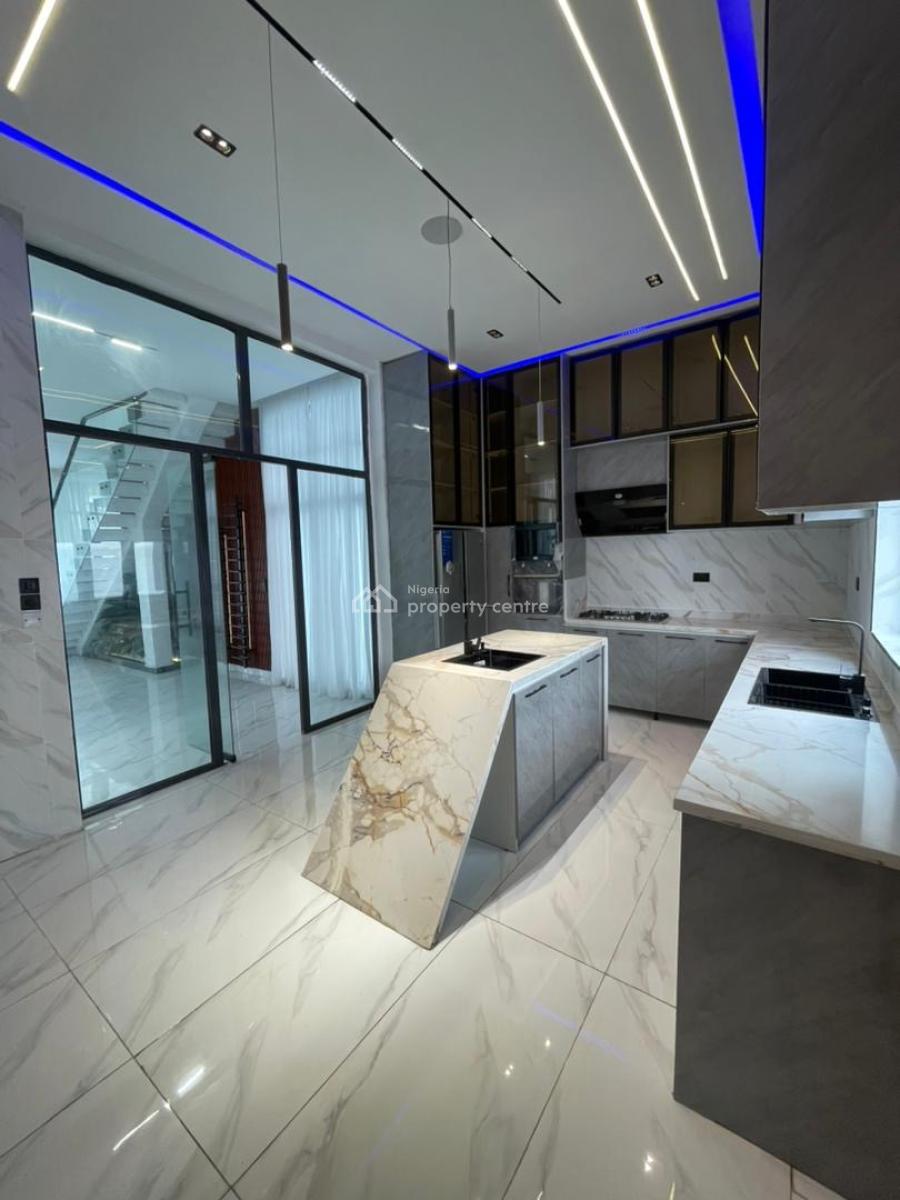 Luxurious 5 Bedroom with Piano, Swimming Pool, and Bq, Chevron, Lekki, Lagos, Detached Duplex for Sale