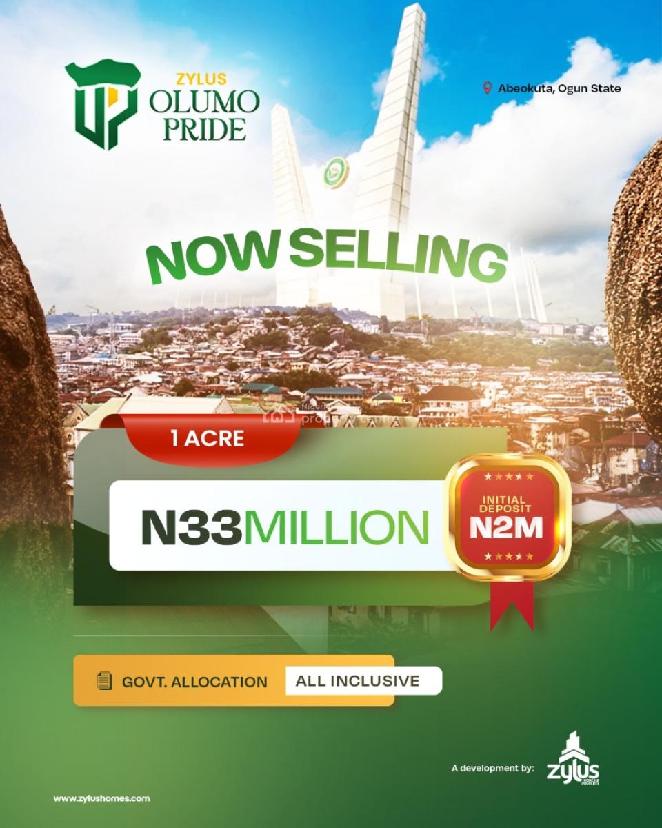 Government Allocation Cofo/ Consent, Charis International School, Abeokuta South, Ogun, Residential Land for Sale