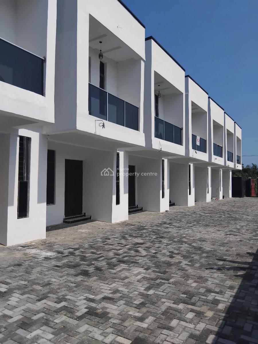 Contemporary Newly Built All En-suite 3-bedroom, Abraham Adesanya, Ajah, Lagos, Terraced Duplex for Sale