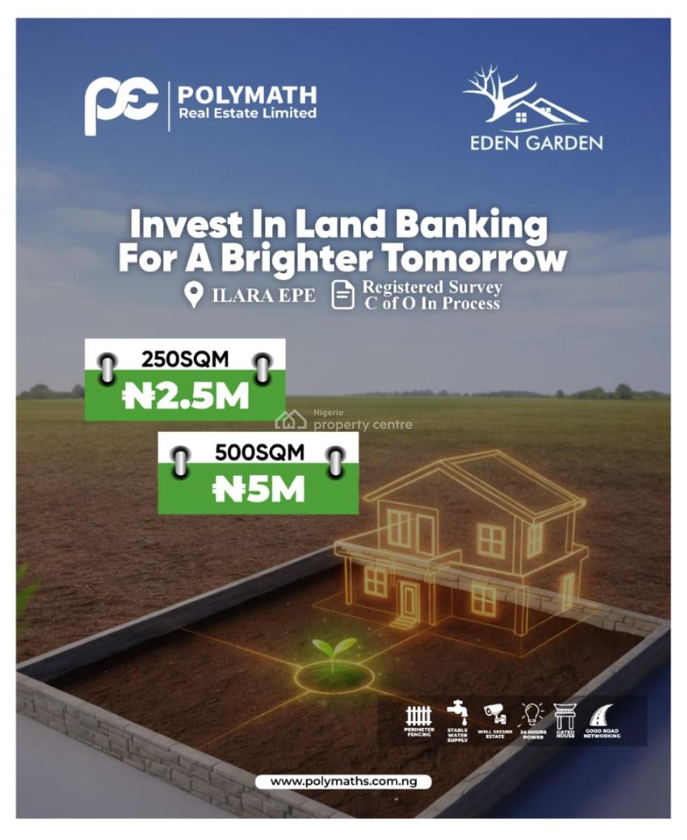 Landed Property, Eden Gardens Estate, Epe, Lagos, Mixed-use Land for Sale