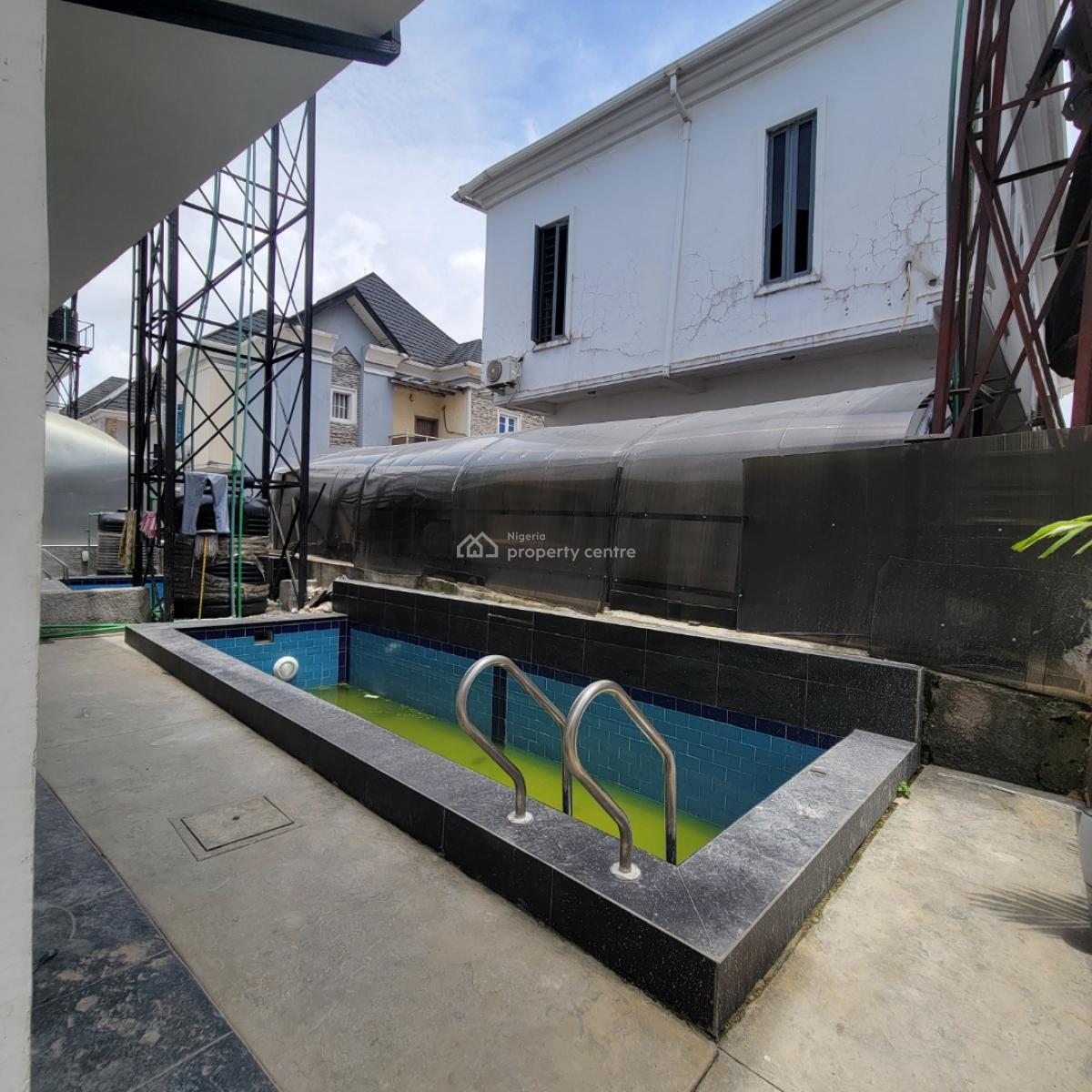 Spacious 5 Bedroom Duplex with a Bq and a Pool, Ikota, Lekki, Lagos, Detached Duplex for Sale