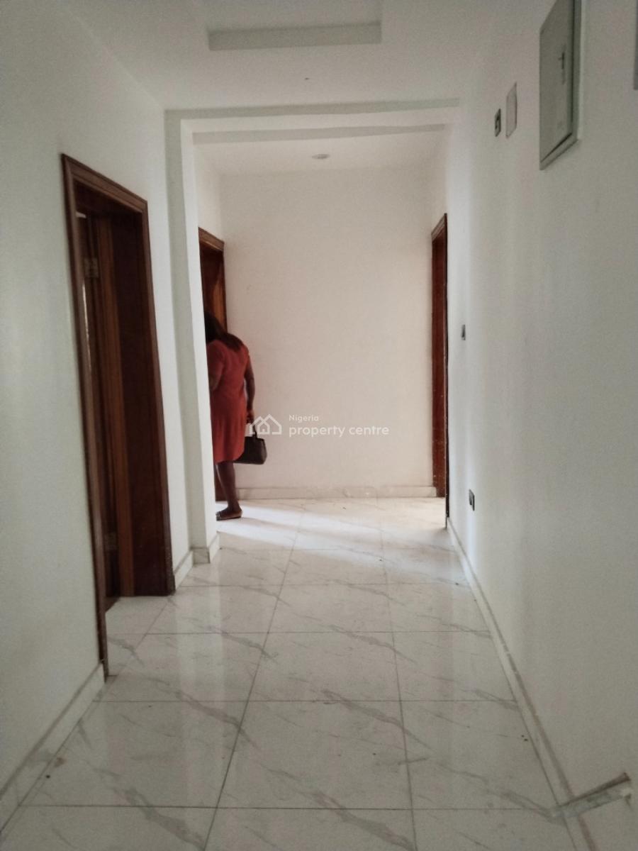 Spacious 3 Bedroom Flat with Bq, New Road, Ilasan, Lekki, Lagos, Flat / Apartment for Rent