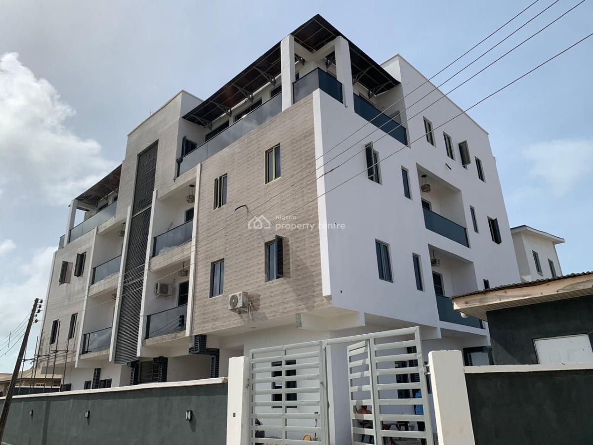 Spacious 3 Bedroom Penthouse, Hamilton Apartment, Memunat Shitta Street, Ologolo, Lekki, Lagos, Flat / Apartment for Rent