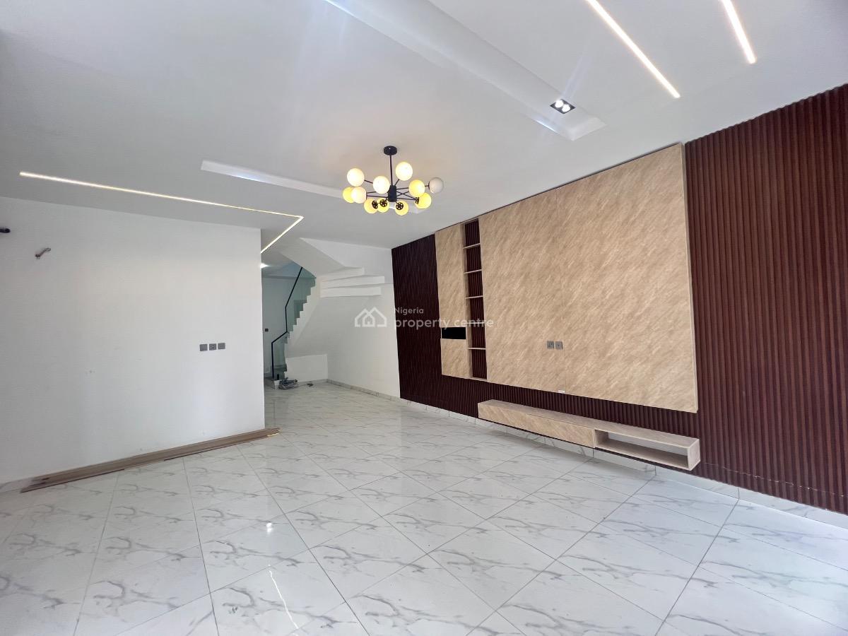 4 Bedroom Semi Detached Duplex with Bq, Orchid Road, Lekki, Lagos, Semi-detached Duplex for Rent