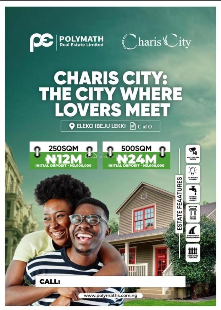 Landed Property, Charis City, Eleko, Ibeju Lekki, Lagos, Land for Sale