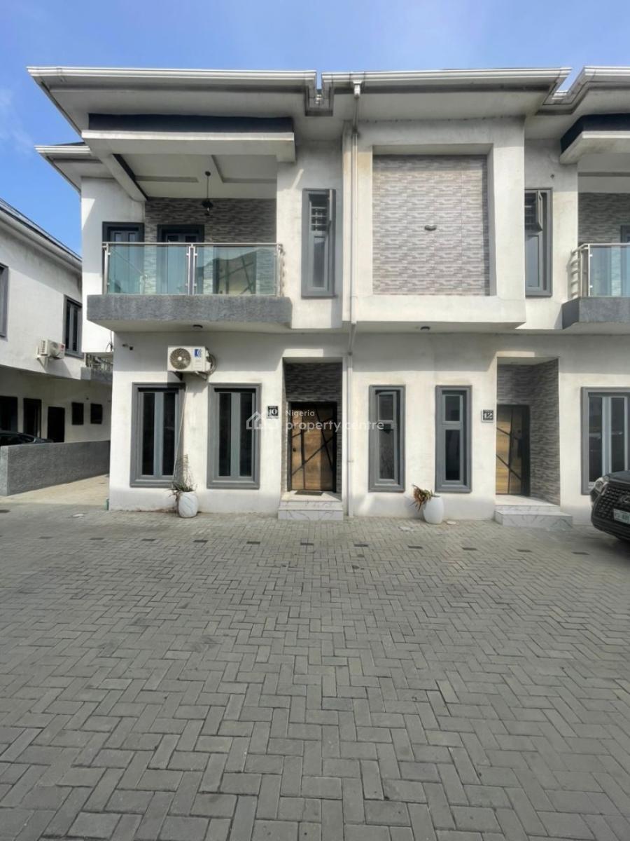 Modern 4-bedroom Semi-detached Duplex, Premium Finishing, Ologolo, Lekki, Lagos, Semi-detached Duplex for Rent