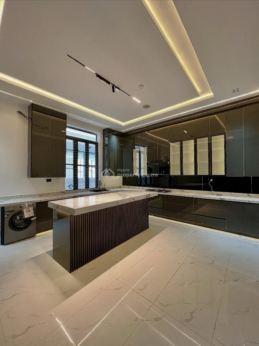 Contemporary 5 Bedroom Detached Duplex with Swimming Pool and Bq, Ikota, Lekki, Lagos, Detached Duplex for Sale