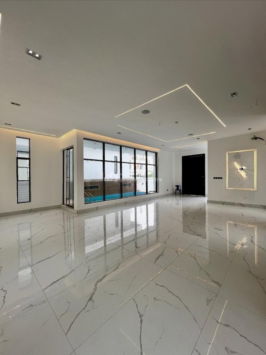 Contemporary 5 Bedroom Detached Duplex with Swimming Pool and Bq, Ikota, Lekki, Lagos, Detached Duplex for Sale