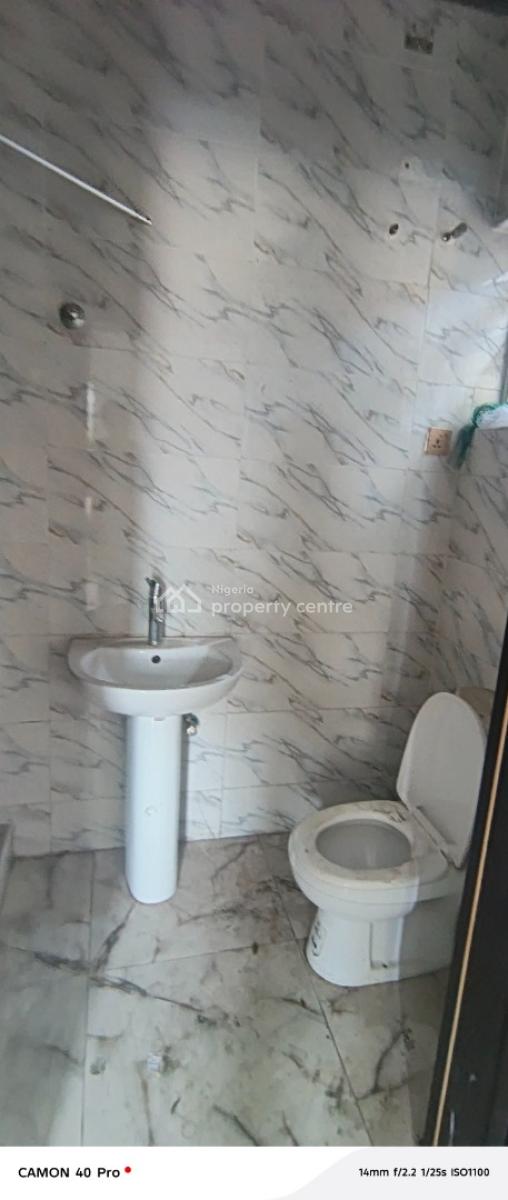 Room Upstairs Shared Apartment in Chevron Alternative, Francis Ojei Estate, Lekki, Lagos, Self Contain (single Rooms) for Rent