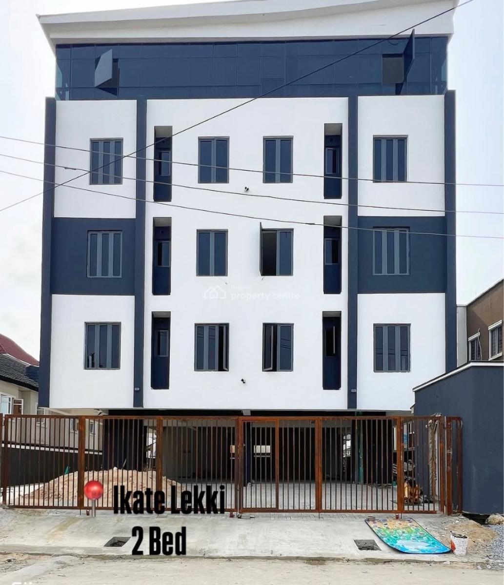Fully Serviced 2 Bedroom Apartment with Swimming Pool, Ikate, Lekki, Lagos, Block of Flats for Sale