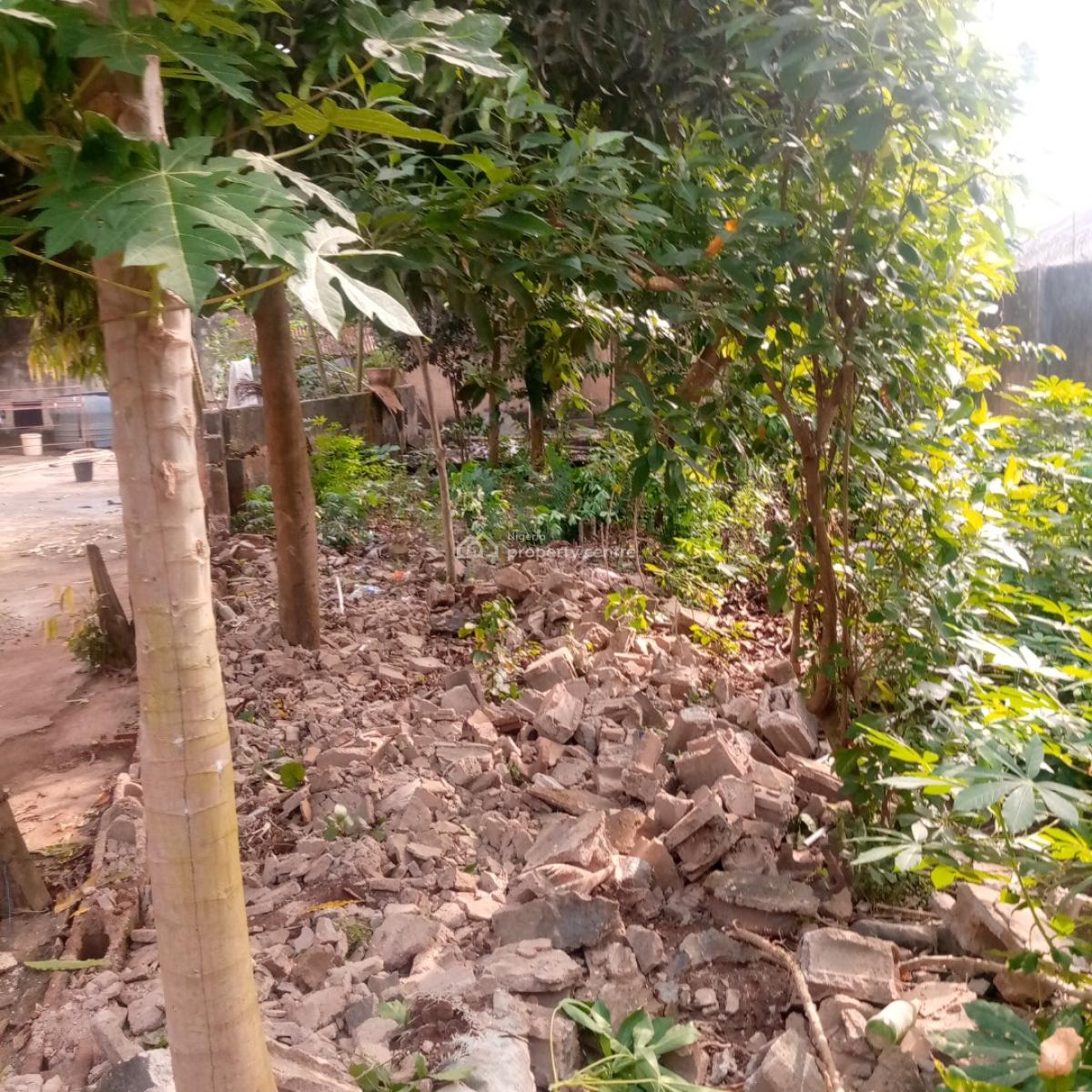 an Half Plot 30ft By120ft in a Fence Compound and in a Developed Area, Ago Elero Community Estate Cash and Carry Bus Stop Agbara Lusada Rd, Agbara, Ado-odo/ota, Ogun, Residential Land for Sale