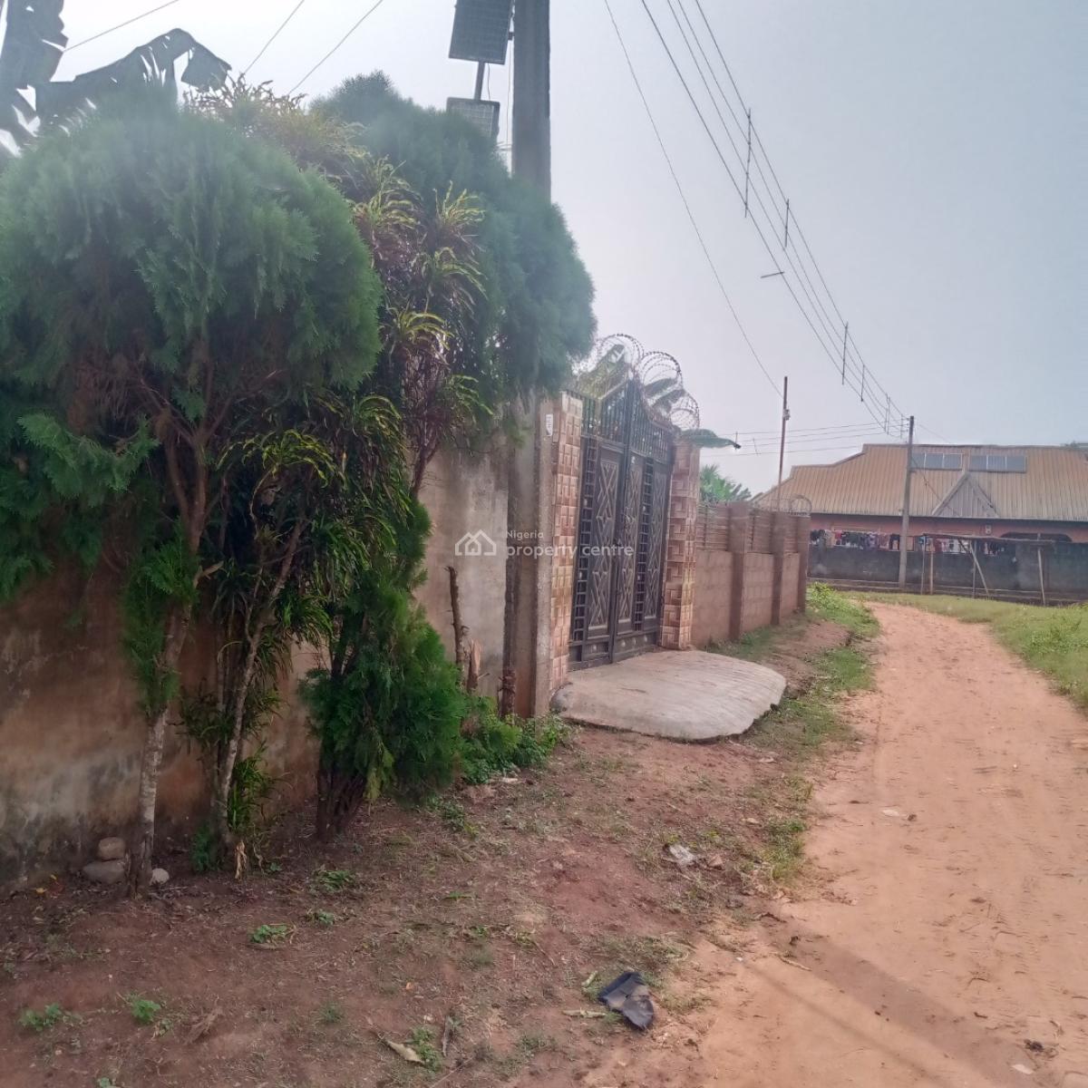 an Half Plot 30ft By120ft in a Fence Compound and in a Developed Area, Ago Elero Community Estate Cash and Carry Bus Stop Agbara Lusada Rd, Agbara, Ado-odo/ota, Ogun, Residential Land for Sale