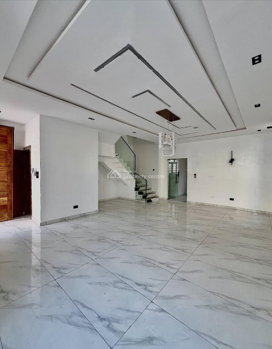 Stunning 5 Bedroom Semi Detached Duplex with Swimming Pool and Bq, Chevron, Lekki, Lagos, Semi-detached Duplex for Sale