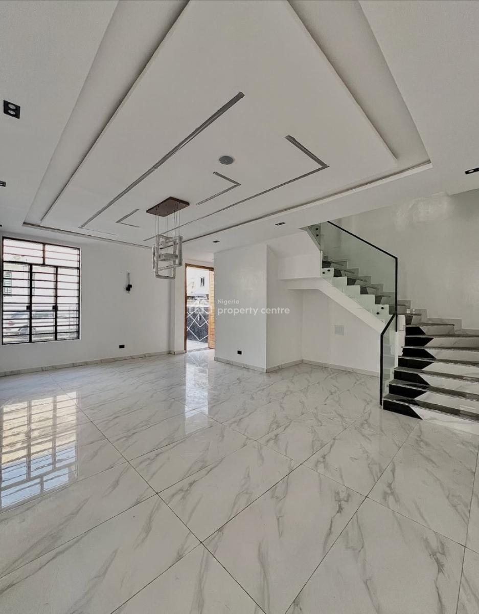 Stunning 5 Bedroom Semi Detached Duplex with Swimming Pool and Bq, Chevron, Lekki, Lagos, Semi-detached Duplex for Sale
