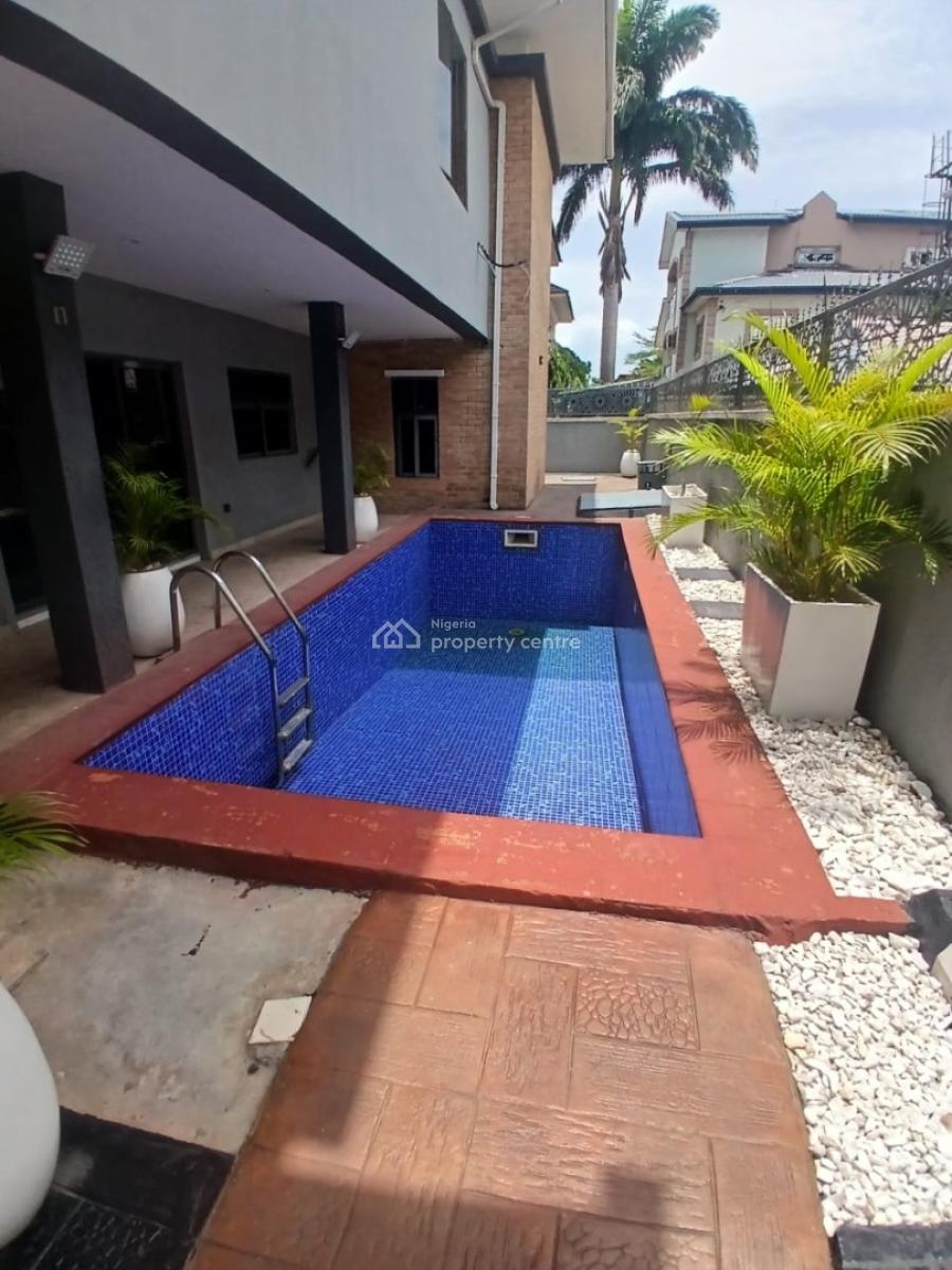 Newly Built 5 Bedroom Fully Detached House with Bq, Swimming Pool, Lekki Phase 1, Lekki, Lagos, Detached Duplex for Rent