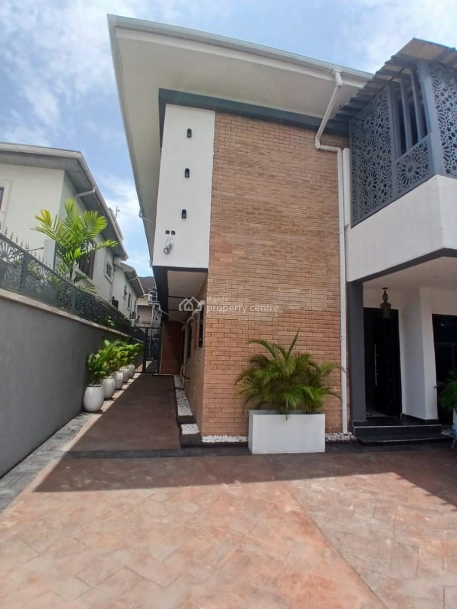Newly Built 5 Bedroom Fully Detached House with Bq, Swimming Pool, Lekki Phase 1, Lekki, Lagos, Detached Duplex for Rent