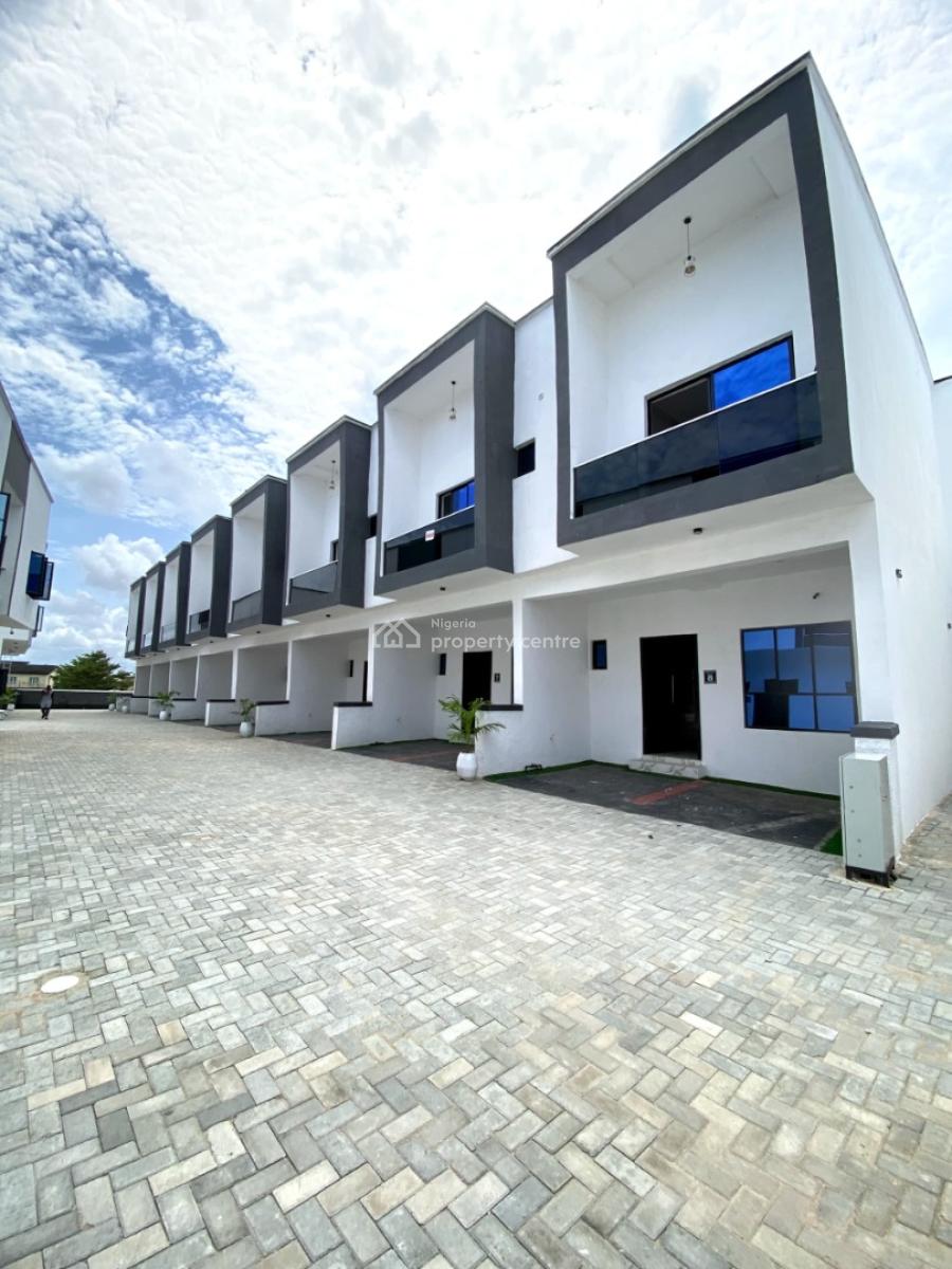 Newly Built 3 Bedroom Terraced Duplex with Bq, Ajah, Lagos, Terraced Duplex for Sale