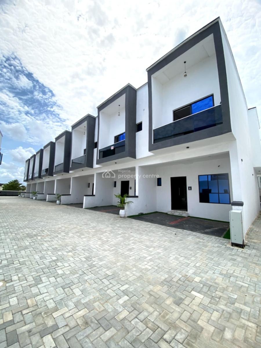 Newly Built 3 Bedroom Terraced Duplex with Bq, Ajah, Lagos, Terraced Duplex for Sale