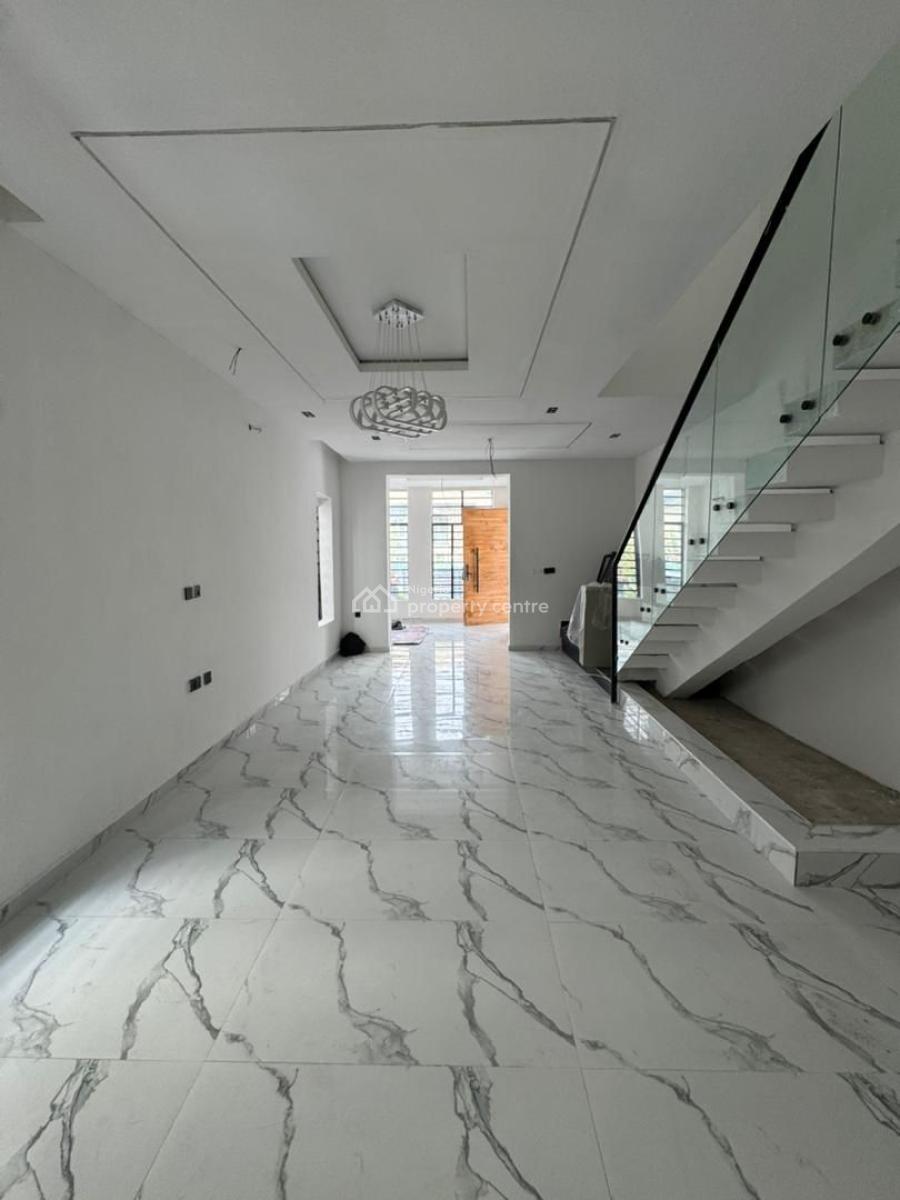 Executive 4-bedroom Semi-detached Duplex with Bq, Idado, Lekki, Lagos, Semi-detached Duplex for Rent