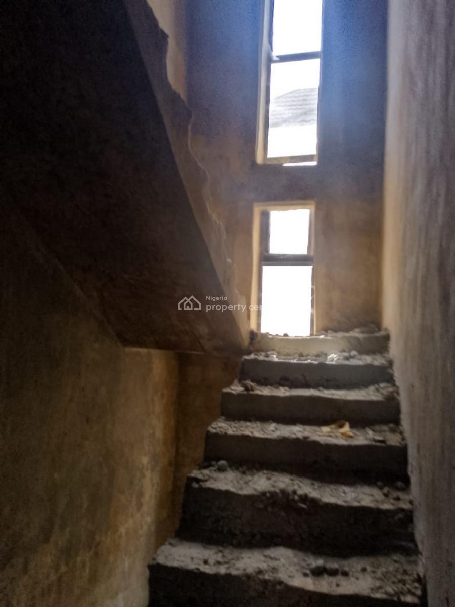 Advanced Carcass 4 Bedroom Terraced Duplex, Jahi, Abuja, Terraced Duplex for Sale