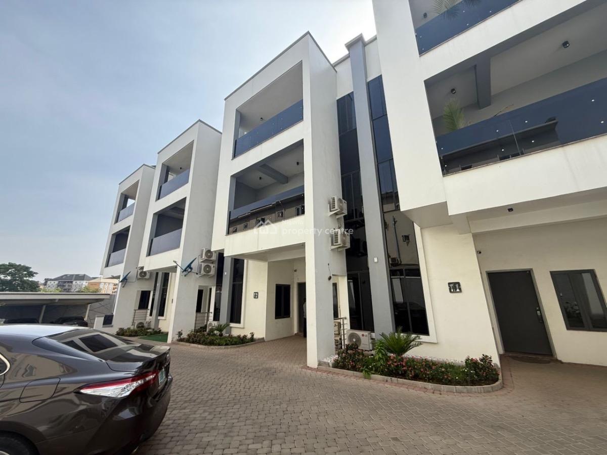 5 Bedroom Terrace with Bq, Wuye, Abuja, Terraced Duplex for Rent