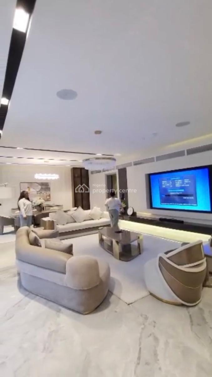 Luxury Furnished 4 Bedrooms Apartment with 2 Bqs on 7th Floor, Old Ikoyi, Ikoyi, Lagos, Flat / Apartment for Rent