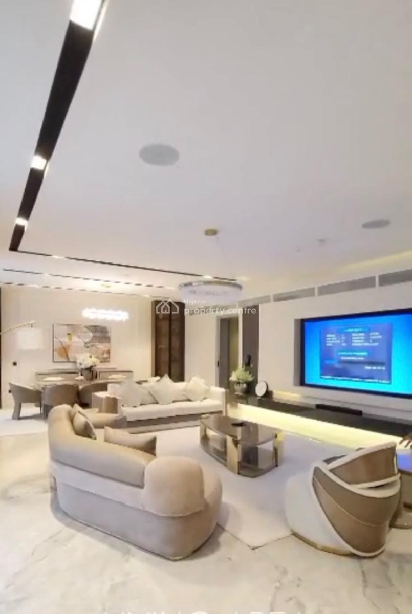 Luxury Furnished 4 Bedrooms Apartment with 2 Bqs on 7th Floor, Old Ikoyi, Ikoyi, Lagos, Flat / Apartment for Rent