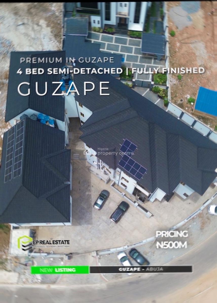 2 & 4 Beds  Apartments & Semi X Detached  Fully Finished, Guzape District, Abuja, Detached Duplex for Sale