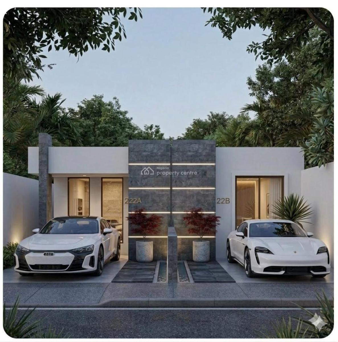 225sqm Residential Plot Designed for a Bungalow, Paris Hill Court Estate, Orozo, Abuja, Residential Land for Sale